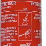 Extincteur à poudre ABC pression permanente 2Kg